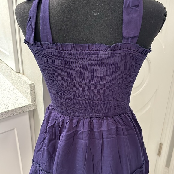 Navy Blue Sundress. Size Small - Picture 5 of 6